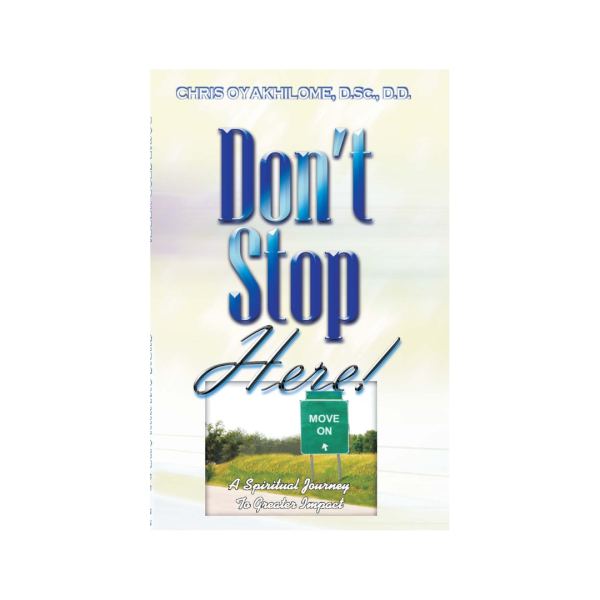 Don't Stop Here, book cover