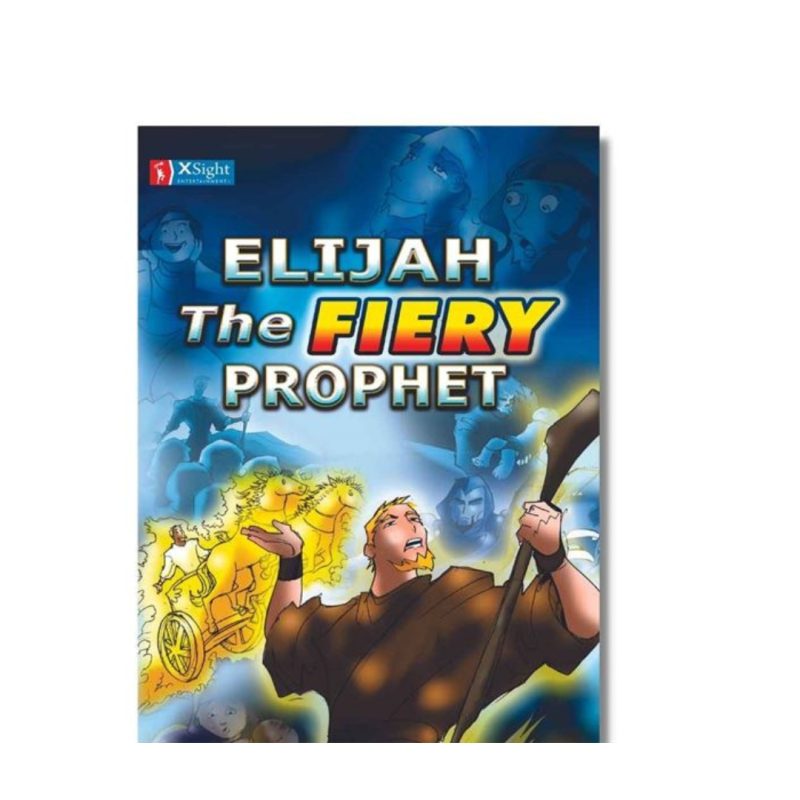 Elijah: The Fiery Prophet book cover, Rev. Dr. Chris Oyakhilome DSc. DSc. DD.