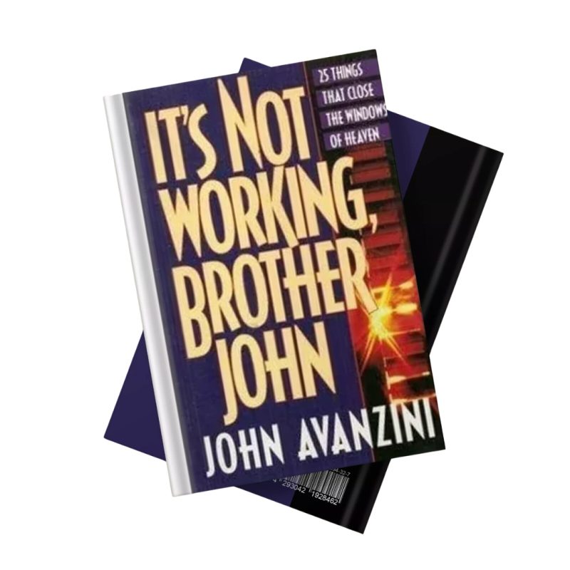 It's Not Working, Brother John book cover, Rev. Dr. Chris Oyakhilome DSc. DSc. DD.
