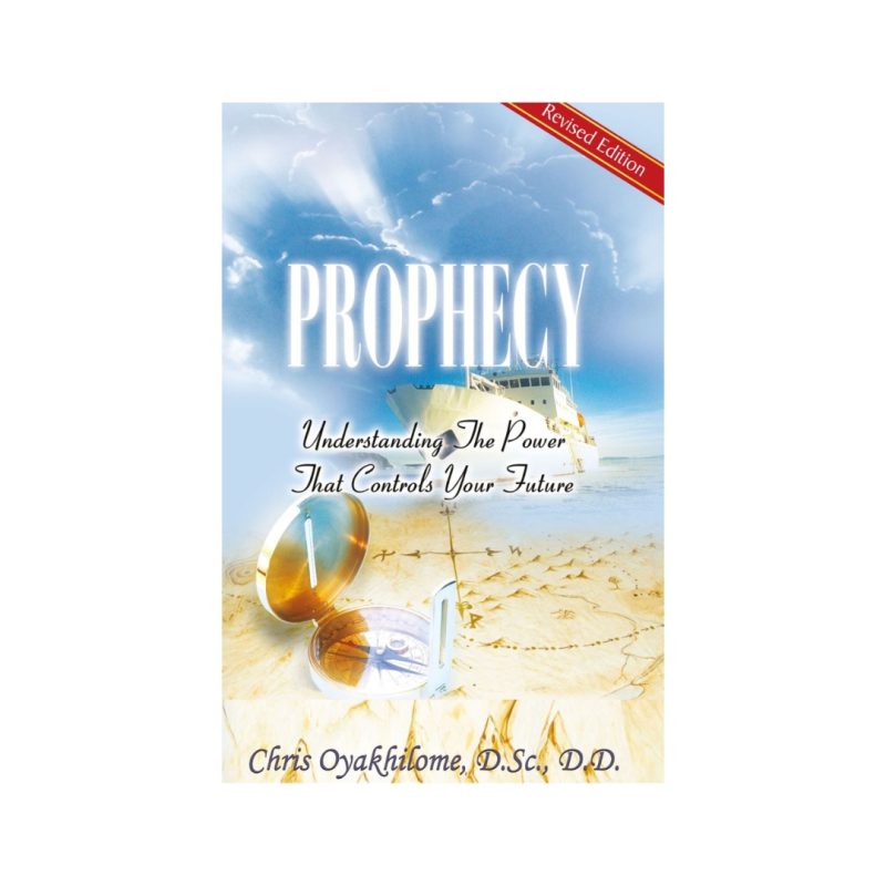 Prophecy book cover, Rev. Dr. Chris Oyakhilome DSc. DSc. DD.